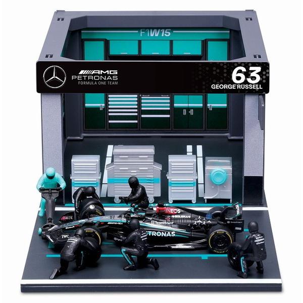Bburago 1/43 PIT PASS セット メルセデス-AMG ペトロナス F1チーム W1...