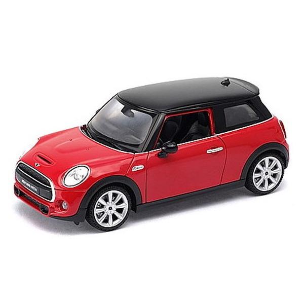 WELLY 1/24 ミニ ハッチ S 2014 レッド 完成品ダイキャストミニカー WE24058...
