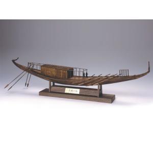 【送料無料】　木製帆船模型　1/72　太陽の船　第一の船　ウッディジョー｜toystadium-hobby