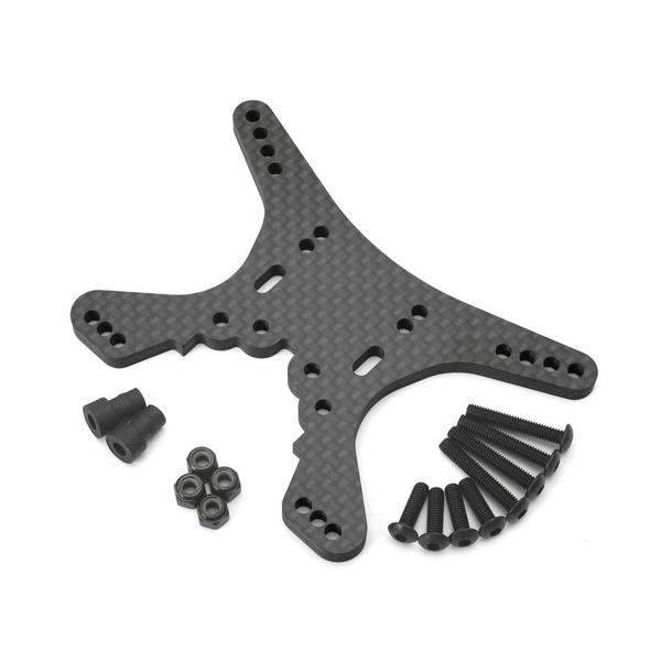 ジーフォース XTRADA用 カーボングラファイト リヤダンパーステイセット GOP161