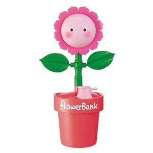 Flower Bank ひまわり ピンク　貯金箱