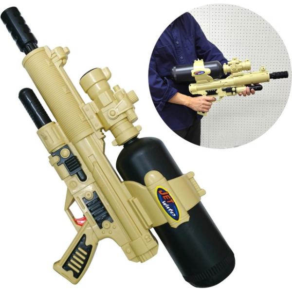 水鉄砲　ウォーターガン　水ピストル　アクアバズーカ　ストライクフランカー　飛距離約7m　タンク容量約...