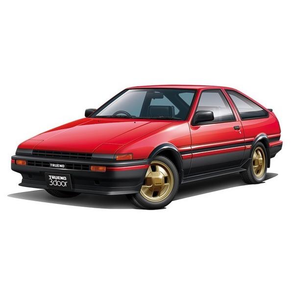 プラモデル　1/24　ザ・モデルカー　No.086　トヨタ　AE86　スプリンタートレノGT-APE...