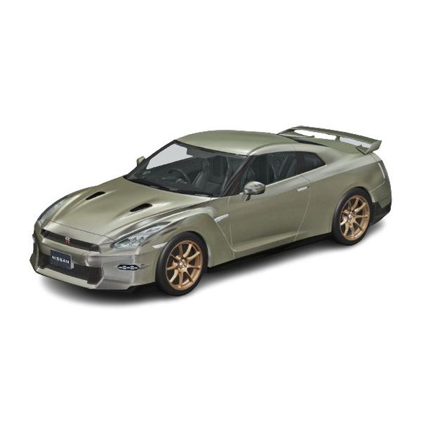 アオシマ 1/32 楽プラ スナップキット No.03-MJ ニッサン R35 NISSAN GT-...