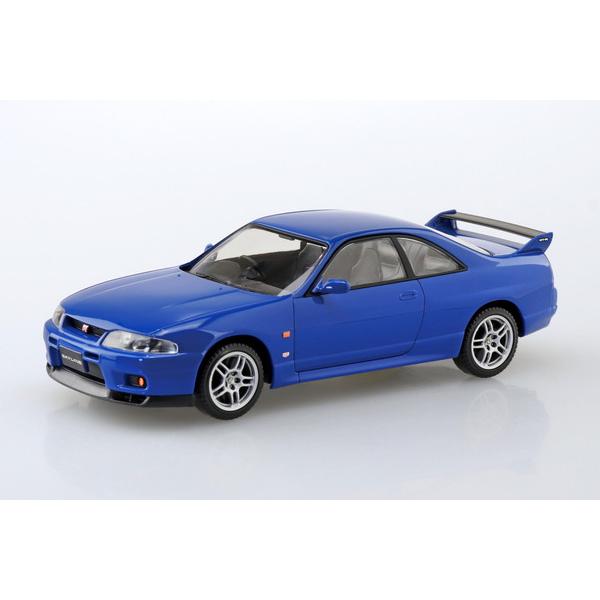 アオシマ 1/32 楽プラ スナップキット No.21-BE ニッサン R33 スカイラインGT-R...