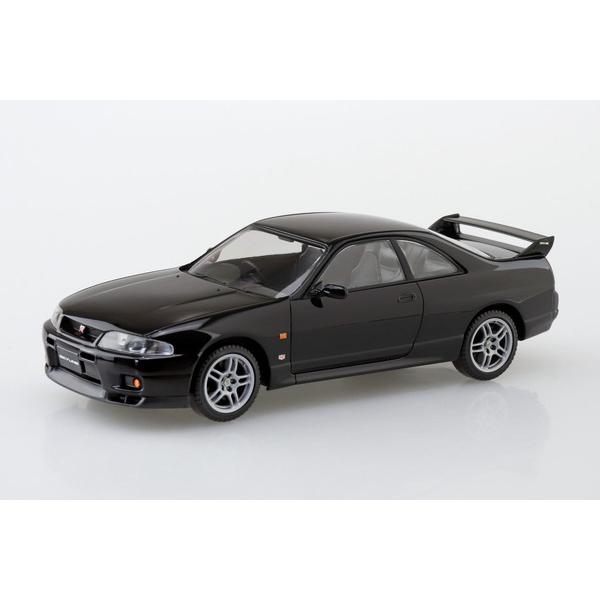 アオシマ 1/32 楽プラ スナップキット No.21-BK ニッサン R33 スカイラインGT-R...