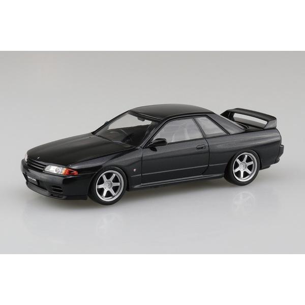アオシマ 1/32 楽プラ スナップキット No.14CU-BP ニッサン R32スカイラインGT-...