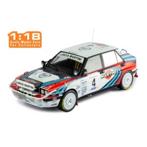 IXO MODELS 1/18 ランチア デルタ インテグラーレ 16V 1990年サファリラリー #4 A.Fiorio/L.Pirollo 完成品ダイキャストミニカー 18RMC139B