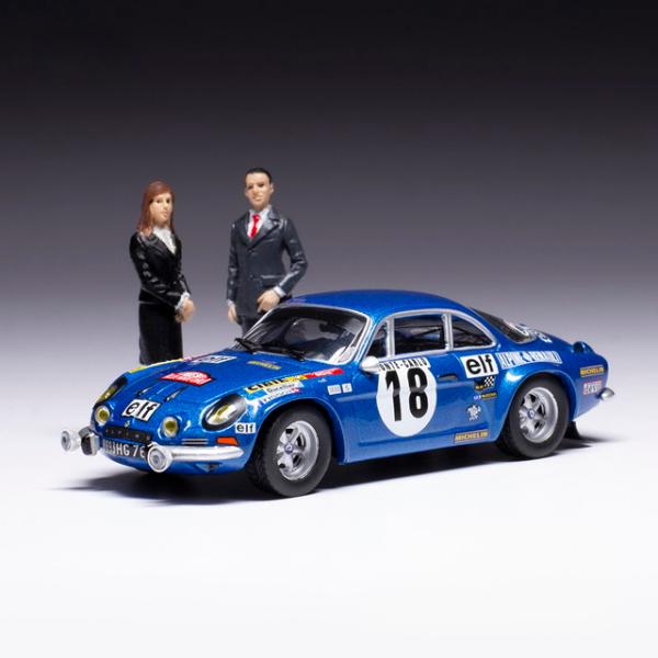 IXO MODELS 1/43 アルピーヌ ルノー 1800S 1973年モンテカルロラリー 優勝 ...