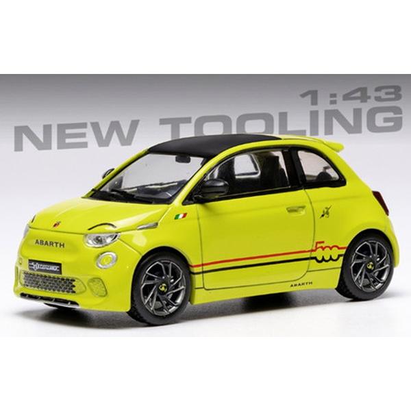 IXO MODELS 1/43 FIAT アバルト 500e 2024 イエロー 完成品ダイキャスト...
