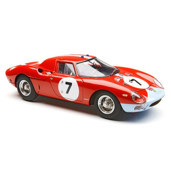 CMC 1/18 フェラーリ250 LM 1964 ランス12時間レース優勝 #7 Hill/Bon...