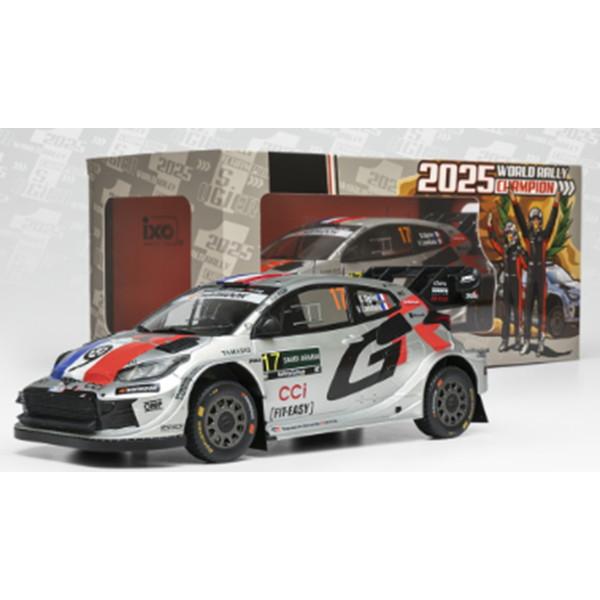 【4月発売予定】　IXO MODELS 1/18 トヨタ GR ヤリス Rally1 2025年 ラ...