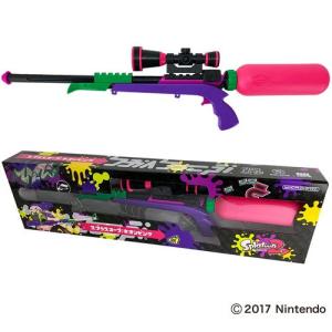 水鉄砲 スプラトゥーン２ タンク付スプラシューター ネオングリーン ネオンピンク スプラトゥーン2 タンク付きスプラシューター（ネオングリーン