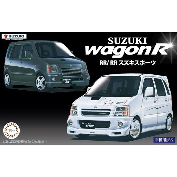 フジミ模型 1/24 インチアップシリーズ No.045 スズキ ワゴンR RR/RR スズキスポー...