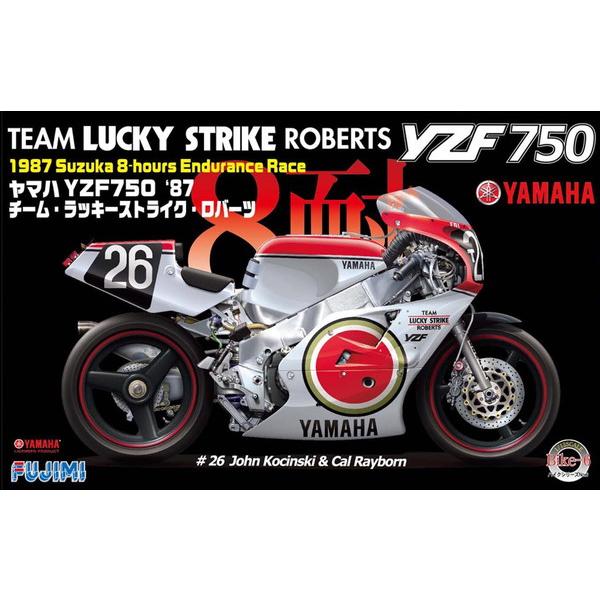 フジミ模型 1/12 バイクシリーズ No.06 ヤマハ YZF750’87チーム・ラッキーストライ...