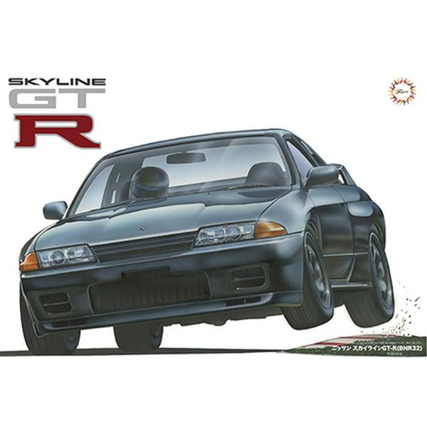 フジミ模型 1/12 AXESシリーズ No.01 ニッサンスカイラインGTR(BNR32) プラモ...