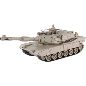 童友社 RC ワールドバトルタンク アメリカ M1A2型 赤外線バトルシステム搭載 27MHz 完成品ラジコン