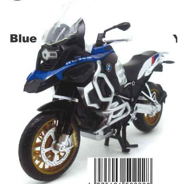 童友社 1/12 ダイキャストモーターサイクル BMW R1250 GS ブルー 塗装済み完成品