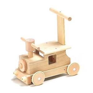 出産祝い 国産 木のおもちゃ moccoの森 森のビッグ機関車 W-89