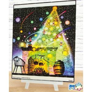 ジグソーパズル 80ピース クリスマスツリーノユメ 17.9x14.4cm 5080-309｜toystadium-jigsaw