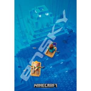 ジグソーパズル 300ピース アートボードジグソー Minecraft Boat Trip 26X38cm 300-AC053【lineup】｜toystadium-jigsaw