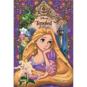 ジグソーパズル 70ピース パズルデコレーションmini（ディズニー）Book Theme Rapunzel 10x14.7cm 70-104｜toystadium-jigsaw