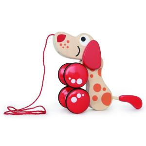 出産祝い　木のおもちゃ　ウォーク　ア　ロング　パピー　E0347　対象年齢1歳から　　送料無料