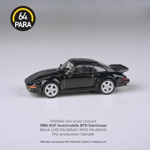 【6月発売予定】　PARA64 1/64 RUF BTR 1986 ブラック LHD 完成品ダイキャストミニカー PA-55545　送料無料｜toystadiumookawaya