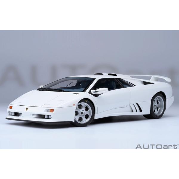 AUTOart 1/18 ランボルギーニ ディアブロ SE30 イオタ ホワイト 完成品ミニカー 7...