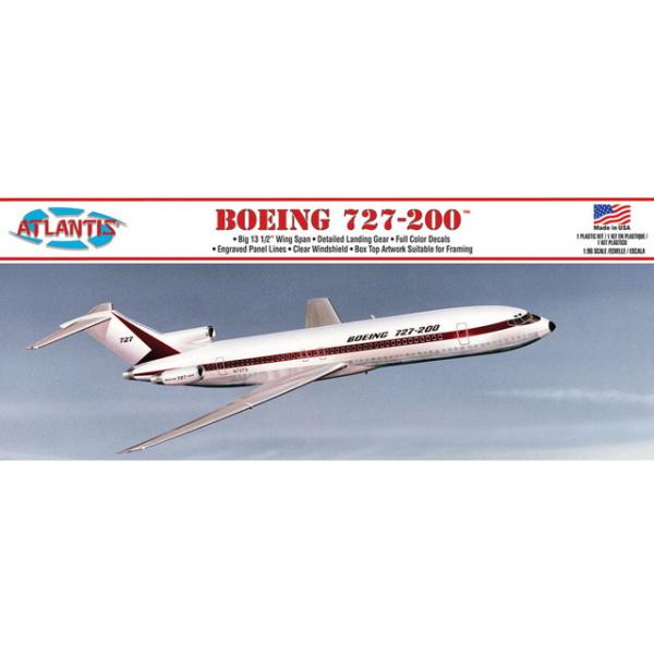 アトランティス 1/96 B727-200 プロトタイプマーキング プラモデル AMCA6005　送...
