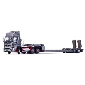 プラッツ 1/50 日野プロフィアSS 6×4 トラクタ & 16輪中低床重量物運搬