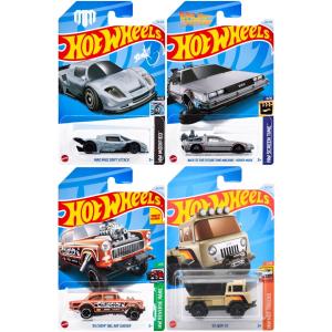 ホットウィール(Hot Wheels) ベーシックカー 2024年3月単品販売4台セット(各1台)　