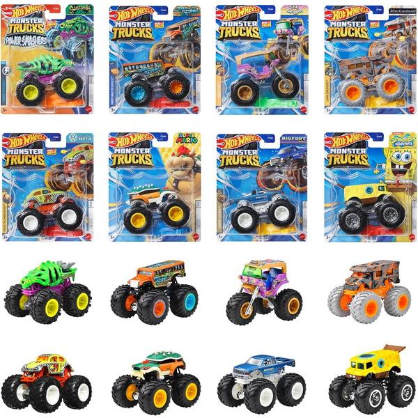 【6月22日発売予定】　ホットウィール(Hot Wheels) モンスタートラック 1:64アソート...