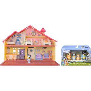 【2点セット】ブルーイ ファミリーのおうち ＆ ファミリーフィギュアセット　送料無料