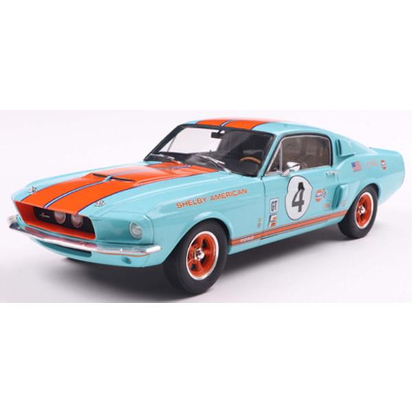 SOLIDO 1/18 シェルビー GT500 レーシング トリビュート 1967 (ライトブルー/...
