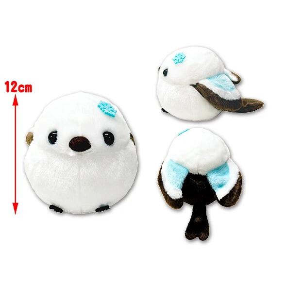 ふくふくシマエナガST 雪の妖精シマちゃん  ぬいぐるみ 高さ約12cm 703961　送料無料