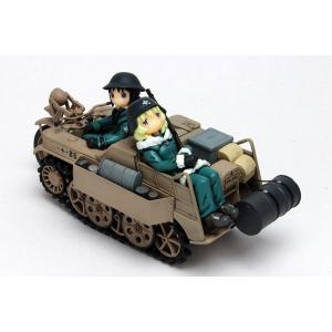 プラッツ 1/35 少女終末旅行 ケッテンクラート w/チト＆ユーリ