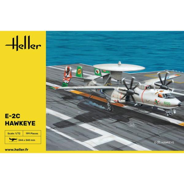 エレール 1/72 アメリカ海軍 E-2C ホークアイ 日本語説明書付属特別版 プラモデル HE82...
