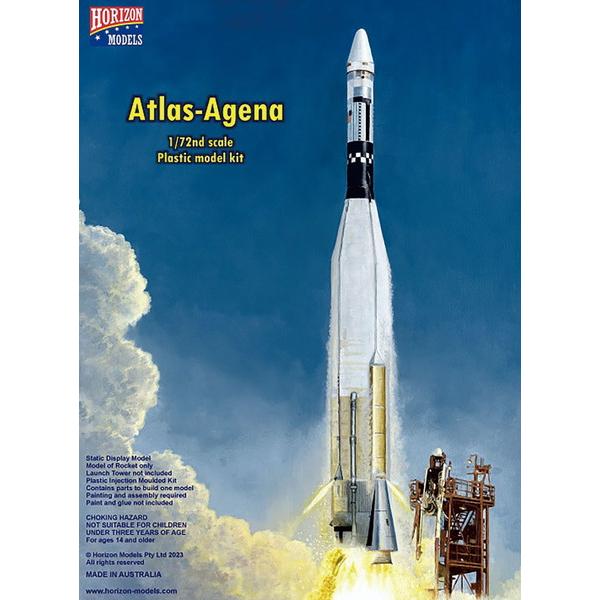 ホライズンモデル 1/72 アトラス・アジェナ ロケット プラモデル HM2006　送料無料