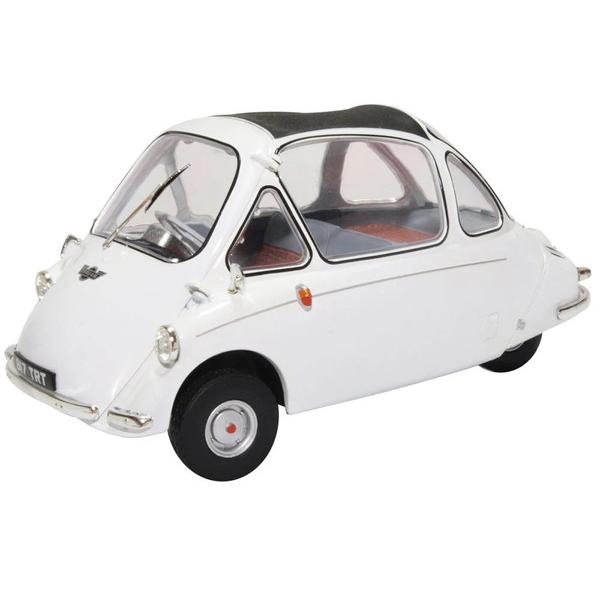 OXFORD 1/18 ハインケル トロージャン グレシアンホワイト 完成品ダイキャストミニカー O...
