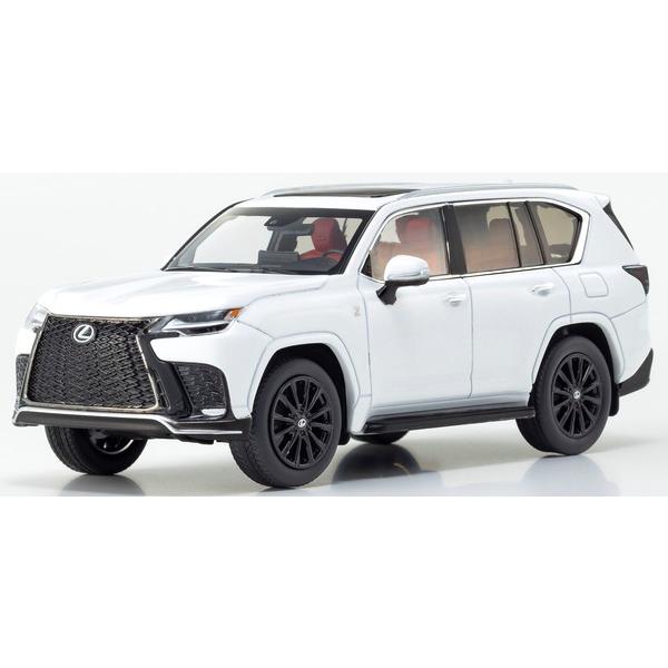 京商オリジナル 1/43 レクサス LX 600 F SPORT(ホワイトノーヴァ GF/輸出専用車...