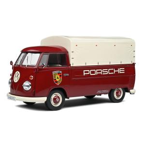 ミニカー 1/18 1982 フォルクスワーゲン・ゴルフ キャディバン 赤色