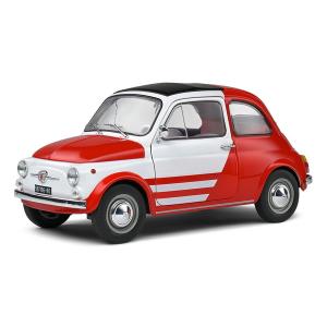 シュコー 1/18 フィアット 500 スポーツ 1958 ホワイト 【レジン製