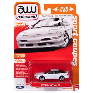 AUTOWORLD 1/64 1993 フォード プローブ GT グロスホワイト 完成品ダイキャストミニカー AWSP158　送料無料｜toystadiumookawaya