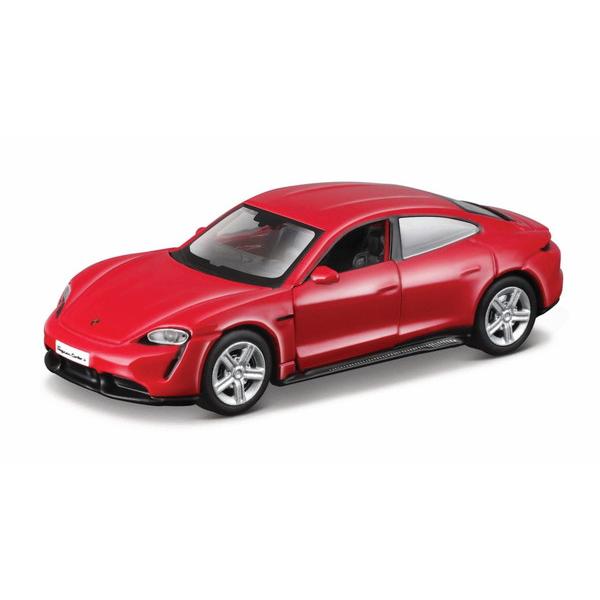 MAISTO 1/64 SPEED ICONS ポルシェ タイカン ターボ S レッド 完成品ダイキ...