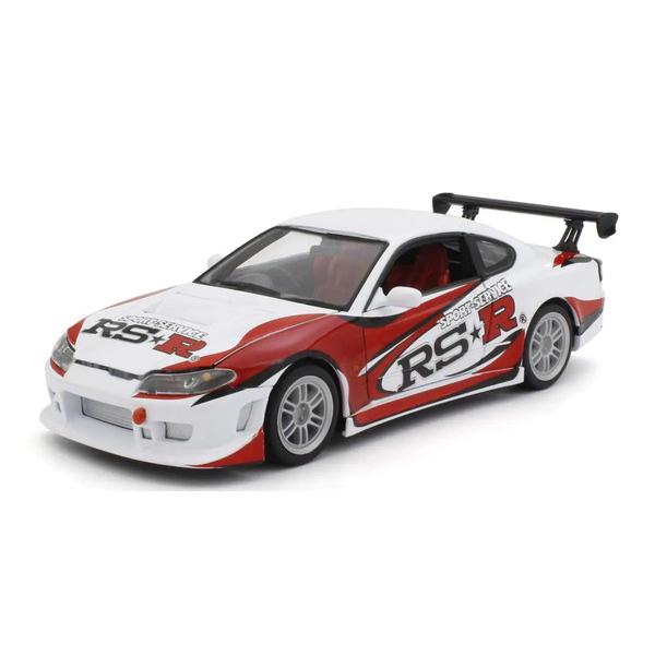 WELLY 1/24 ニッサン シルビア (S15) RS-R ホワイト 完成品ダイキャストミニカー...