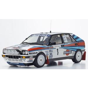 8月以降発売予定 京商オリジナル 1/18 ランチア デルタ HF インテグラーレ (8V) オリンパスラリーウィナー 1988 #1 完成品 KS08960G　送料無料