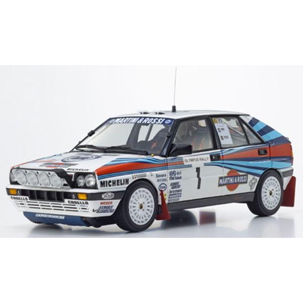 【6月発売予定】　京商オリジナル 1/18 ランチア デルタ HF インテグラーレ (8V) オリン...
