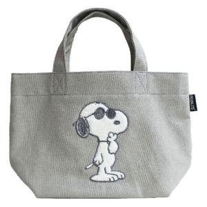 8月発売予定　PEANUTS スヌーピー サガラキャンバス ミニトート ジョー・クール　送料無料｜toystadiumookawaya