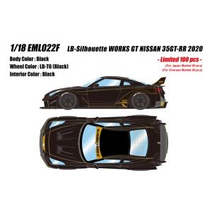 【●カタログ】　EIDOLON 1/18 LB-シルエットワークス GT 35GT-RR ブラック 完成品ミニカー EML022F　送料無料｜toystadiumookawaya